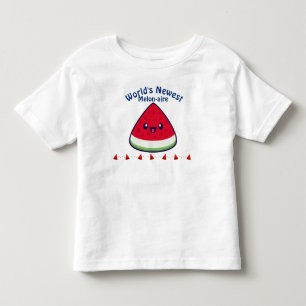 Camiseta Infantil Bonito Sorriso Kawaii Watermelon