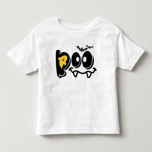 Camiseta Infantil Boo Ghost Cute (Frente)