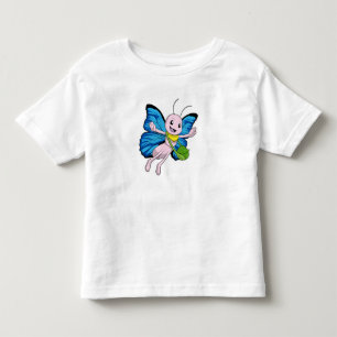 Camiseta Infantil Borboleta com Alça