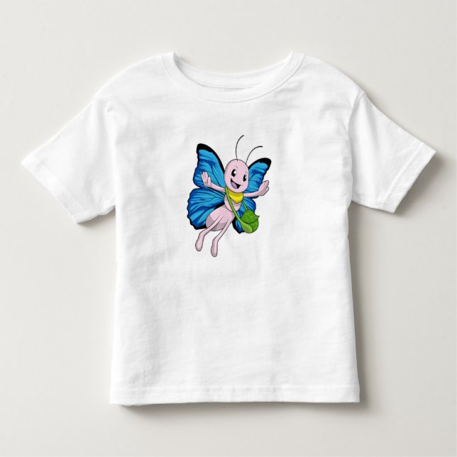 Camiseta Infantil Borboleta com Alça (Frente)
