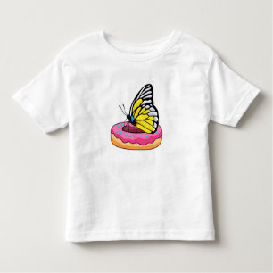 Camiseta Infantil Borboleta com Rosquinha