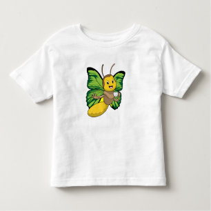 Camiseta Infantil Borboleta com Taça de Café