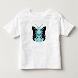 Camiseta Infantil Borboleta em Yoga Stretching Legs