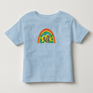 Camiseta Infantil Borboletas - Arco-íris