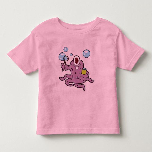 Camiseta Infantil Borbulhante (Frente)