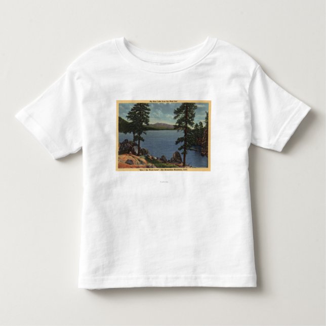 Camiseta Infantil Borda O a movimentação do mundo, opinião do West (Frente)
