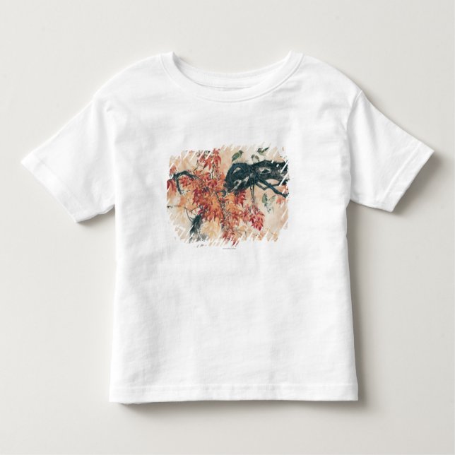Camiseta Infantil Bordos vermelhos (Frente)