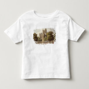Camiseta Infantil Bosque alaranjado, 'do banho ilustrado por uma