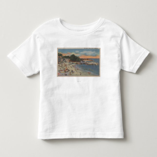 Camiseta Infantil Bosque pacífico, CA (Frente)