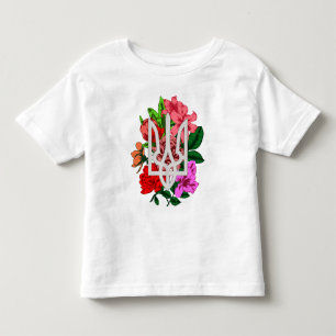 Camiseta Infantil Botânica e ucraniana Trident Trizub