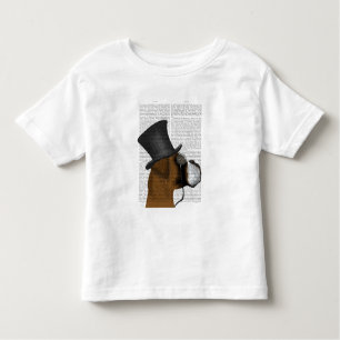 Camiseta Infantil Boxer, Formal Hound e Chapéu