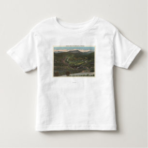 Camiseta Infantil Bozeman, Montana - Bozeman passa sobre a estrada