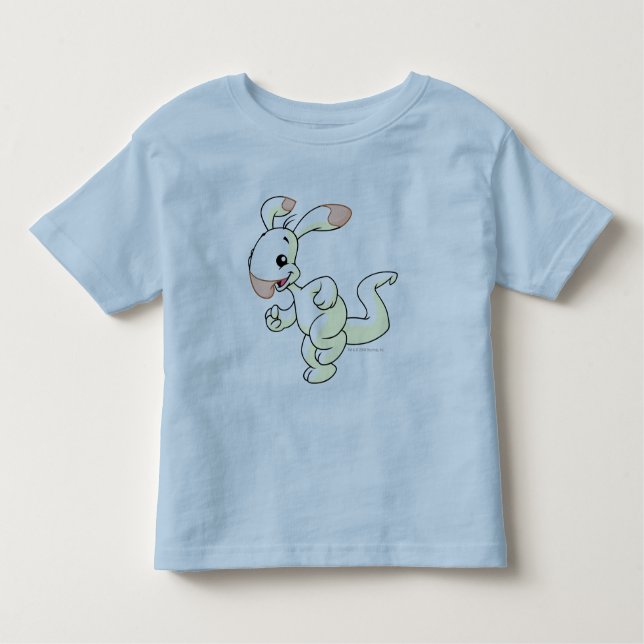 Camiseta Infantil Branco de Blumaroo (Frente)