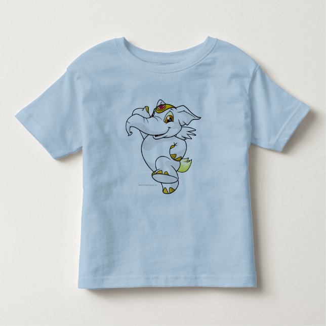 Camiseta Infantil Branco de Elephante (Frente)