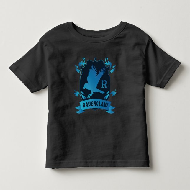 Camiseta Infantil Brasão da Casa RAVENCLAW™ Ornata (Frente)