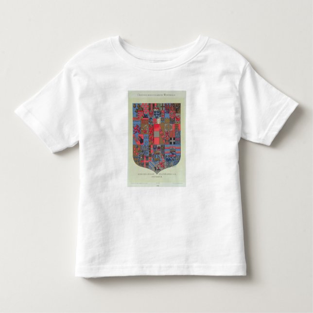 Camiseta Infantil Brasão do império Austro-Húngaro (Frente)