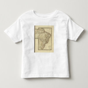 Camiseta Infantil Brasil, Ámérica do Sul 2