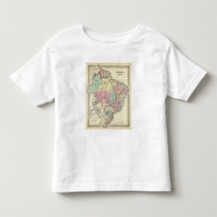 Camiseta Infantil Brasil e Guayana