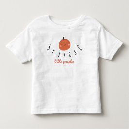 Camiseta Infantil bravest little pumpkin Toddler T-Shirt 
