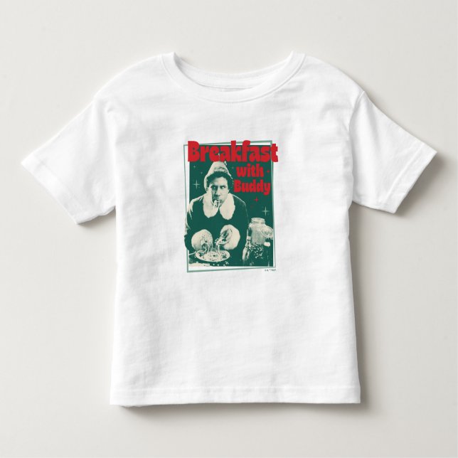 Camiseta Infantil Breakfast With Buddy (Frente)