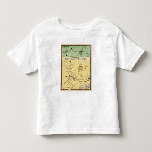 Camiseta Infantil Brewsters Sta, Patterson (Frente)