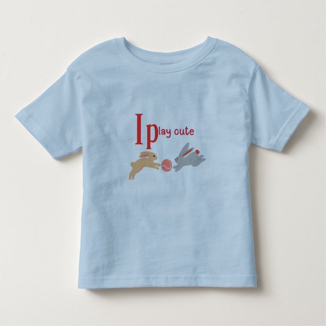 Camiseta Infantil Brinque fofo (Frente)