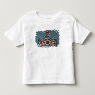 Camiseta Infantil Broche do arco ajustado com brilhante