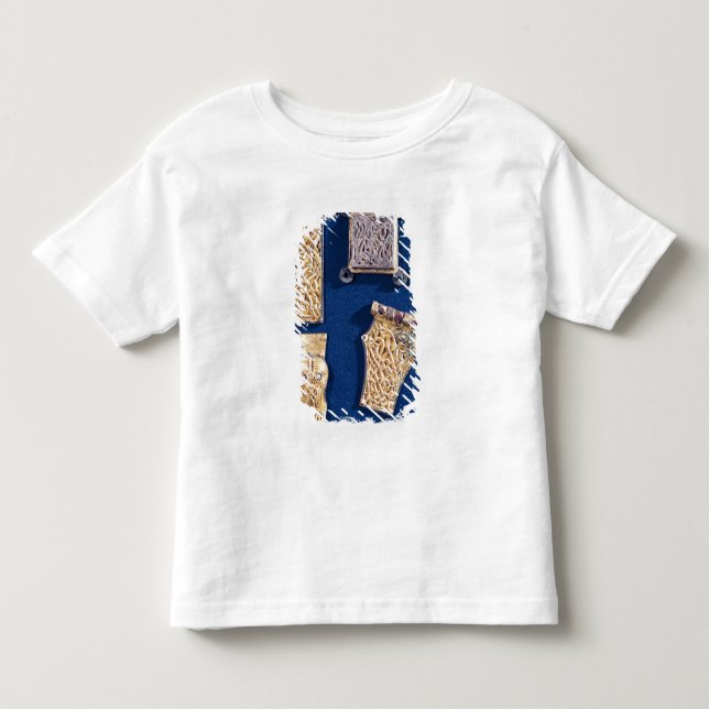 Camiseta Infantil Broche e curvaturas (Frente)