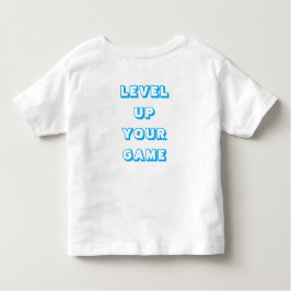 CAMISETA INFANTIL "BRUH" "NEVEL UP YOUR GAME" GARANTIA