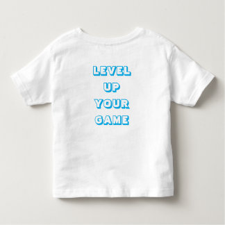 CAMISETA INFANTIL "BRUH" "NEVEL UP YOUR GAME" GARANTIA