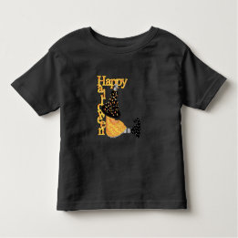 Camiseta Infantil Bruxa Feliz de Halloween