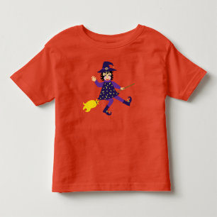 Camiseta Infantil Bruxa voadora