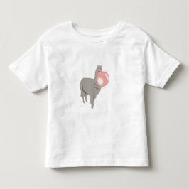 Camiseta Infantil Bubble Gum Llama Explosão