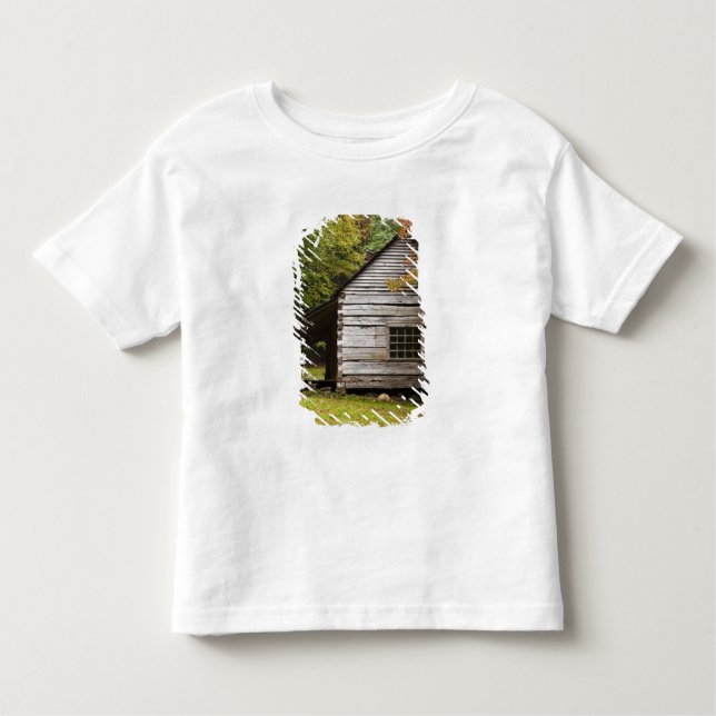 Camiseta Infantil Bud Ogle House, Excelente Enfumaçado Mountains Nat (Frente)