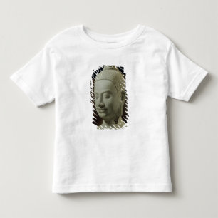 Camiseta Infantil Buddha na meditação no rei do Naga,