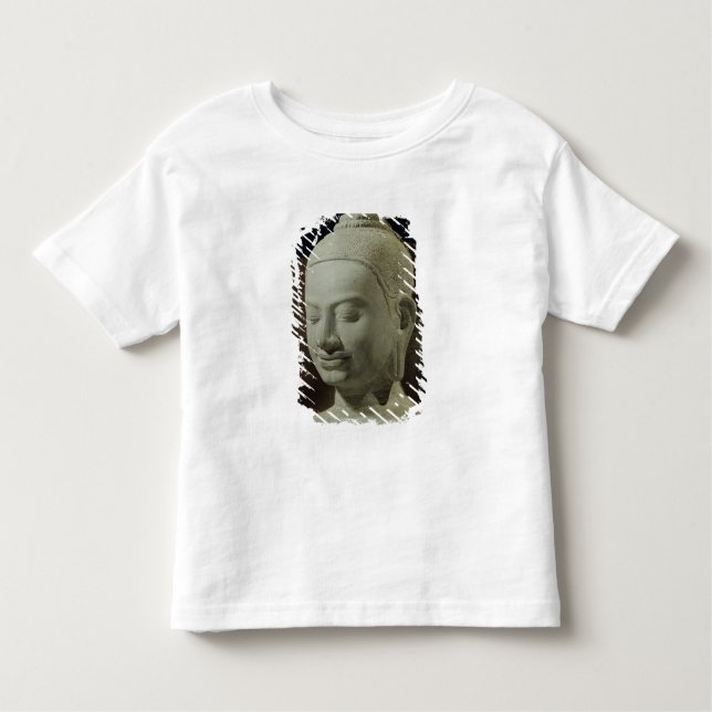 Camiseta Infantil Buddha na meditação no rei do Naga, (Frente)