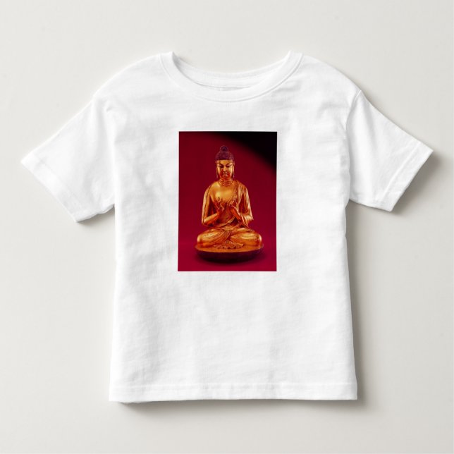 Camiseta Infantil Buddha Vairocana, dinastia de Tang (Frente)