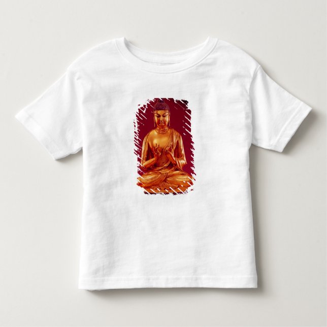 Camiseta Infantil Buddha Vairocana, dinastia de Tang (Frente)
