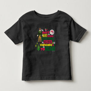 Camiseta Infantil Buddy, o Elf Citação Gráfica Cheia de Natal