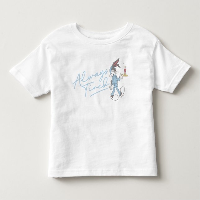Camiseta Infantil BUGS BUNNY™ Always Tired (Frente)