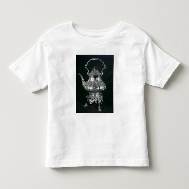 Camiseta Infantil Bule e chaleira com lampstand e queimador (Frente)