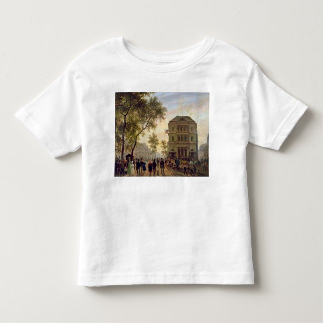 Camiseta Infantil Bulevar St Martin e o teatro de (Frente)