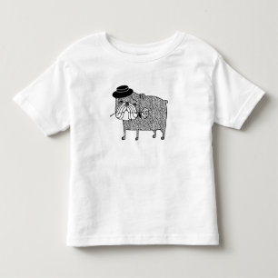 Camiseta Infantil Bulldog Desapontado: Romance Triste