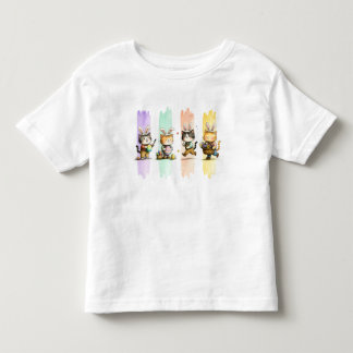Camiseta Infantil Bunny Kitties Easter Brushstroke Design