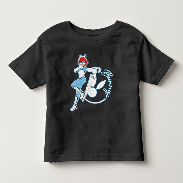 Camiseta Infantil Bunnyx Gráfica (Frente)