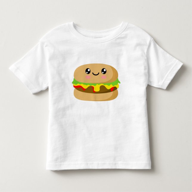 Camiseta Infantil Burger (Frente)
