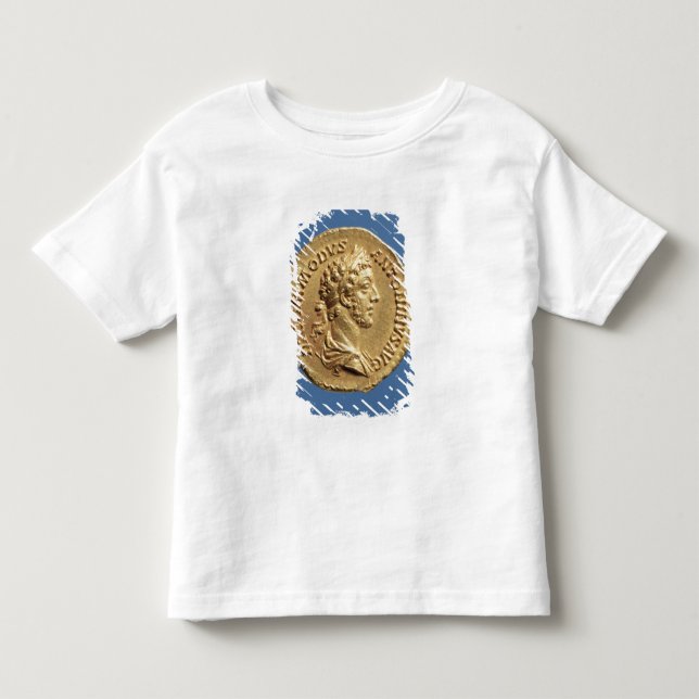 Camiseta Infantil Busto áureo de Commodus (Frente)
