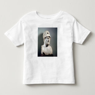 Camiseta Infantil Busto da cópia de Pericles de um original grego
