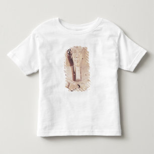 Camiseta Infantil Busto de Amenophis IV do templo de Amun