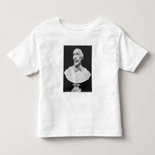 Camiseta Infantil Busto de Auguste Vacquerie (Frente)